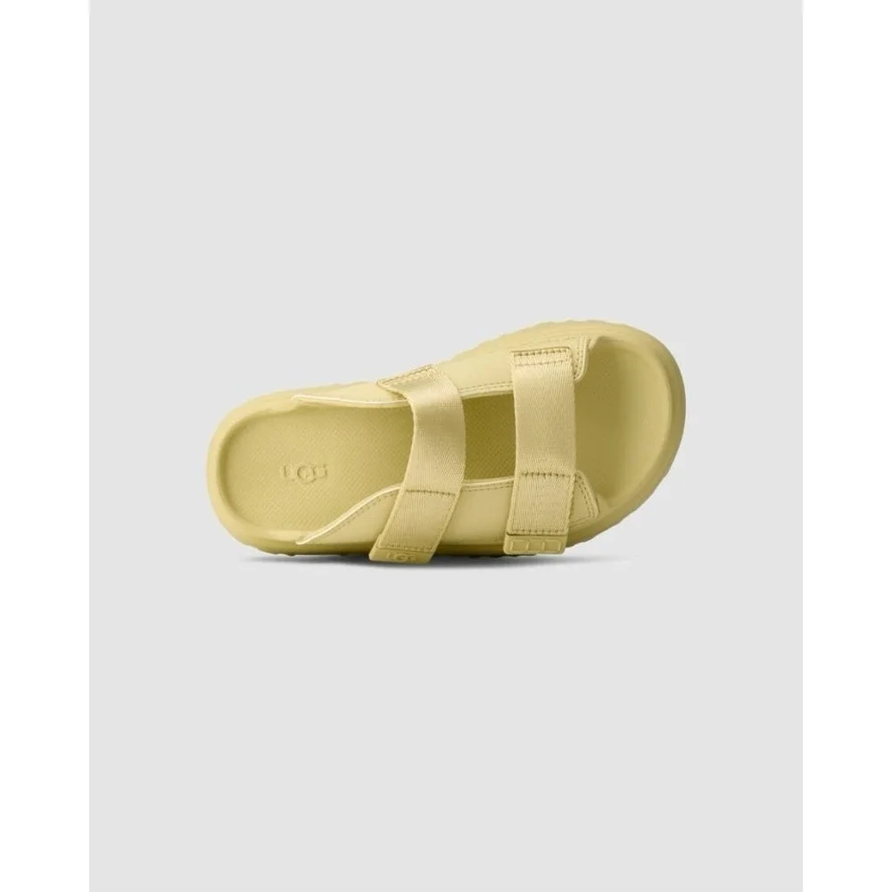 UGG Kid's GoldenGlow Slide Sandals Size 13 K Girls Golden Yellow NEW IN‎ BOX